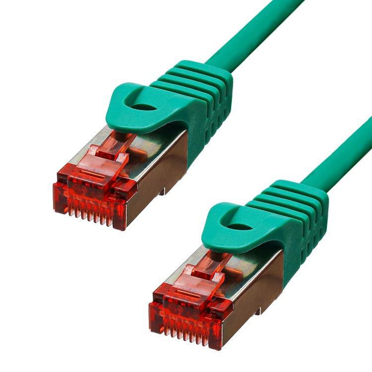green ethernet cable