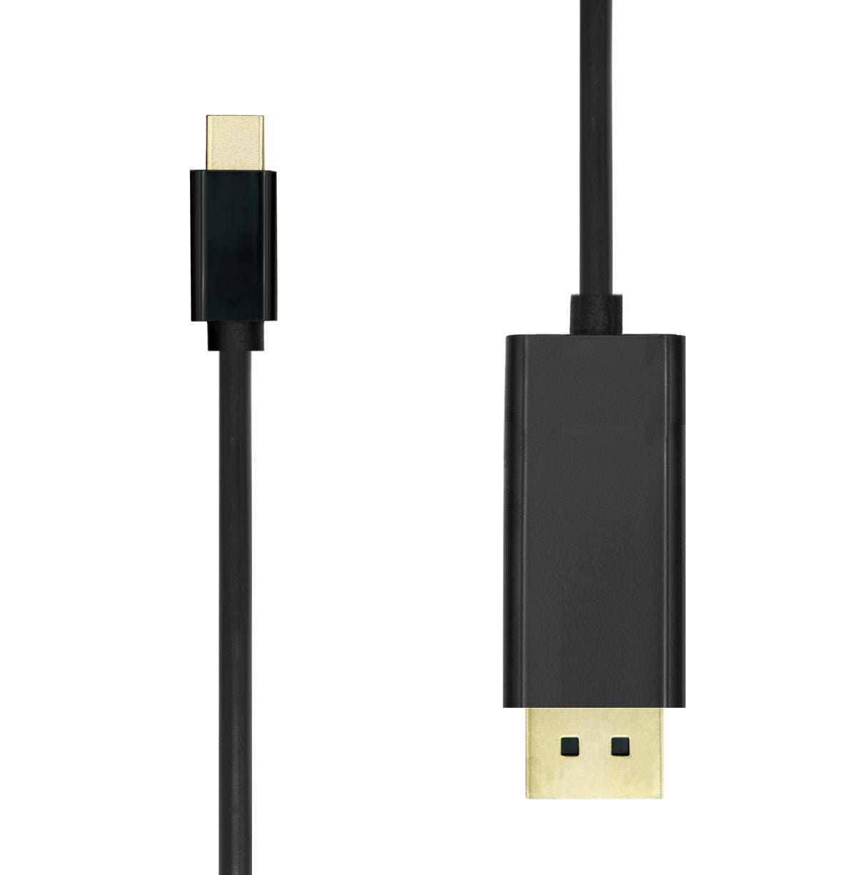 usb-c to displayport adapter black gold