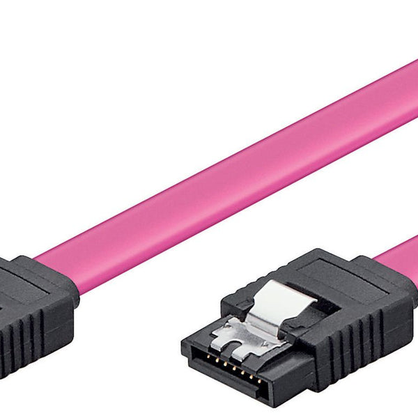 MicroConnect SATA Cable 0,3m with Clip