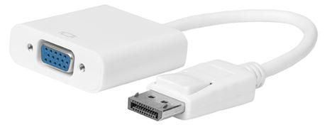 MicroConnect Displayport-VGA M-F, 15cm