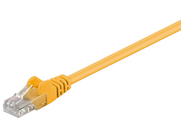 MicroConnect U/UTP CAT5e 5M Yellow PVC