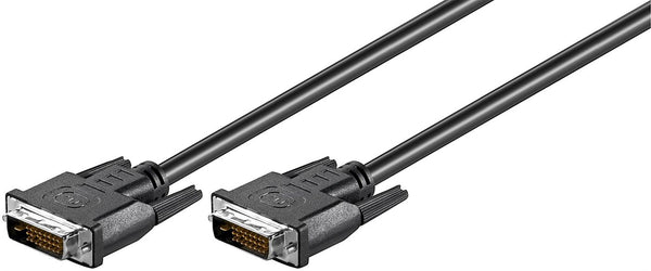 MicroConnect DVI-D 24+1-pin 5m M-M Black