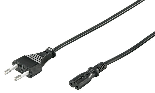 MicroConnect Power Cord Notebook 0.5m Black