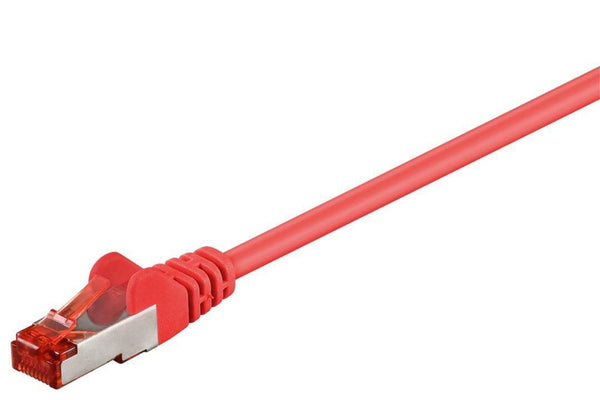 MicroConnect F/UTP CAT6 10m Red PVC