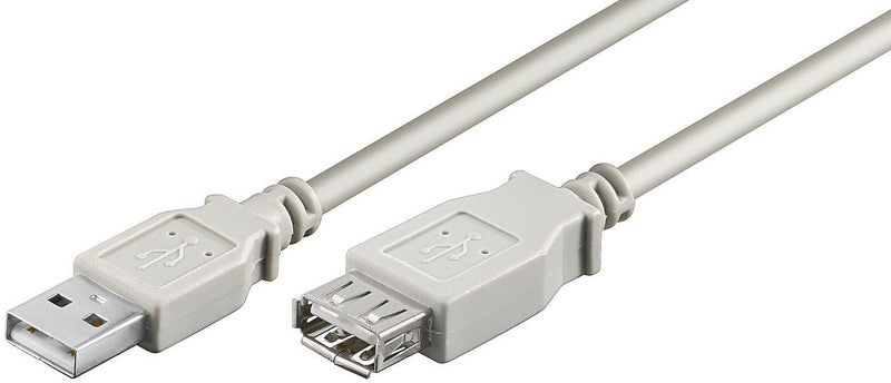 MicroConnect USB2.0 Extension A-A 0,5m M-F