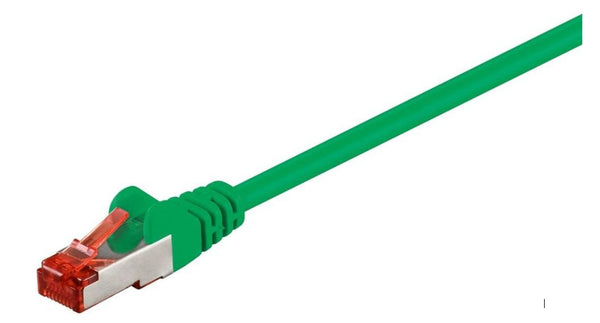 MicroConnect F/UTP CAT6 1.5m Green PVC