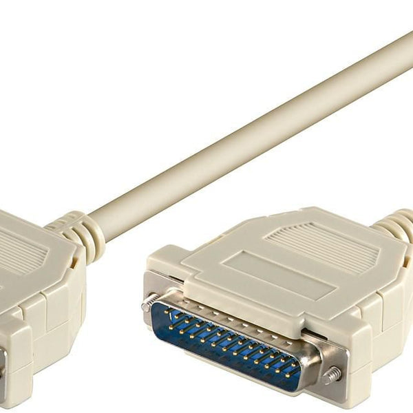 MicroConnect D-SUB/IEEE 1284 (25-pin) M-F