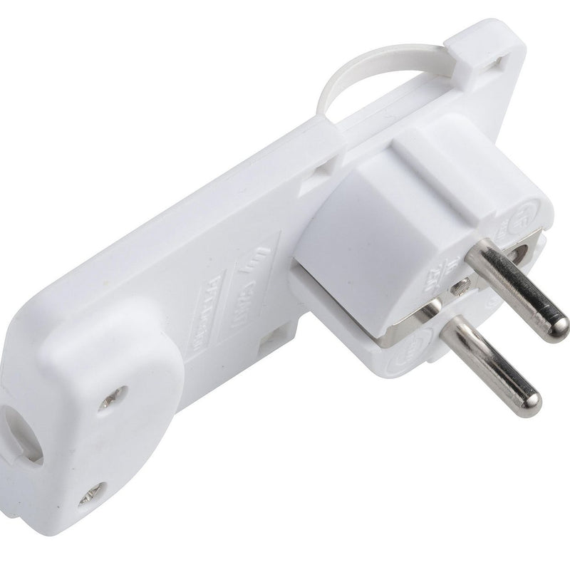 MicroConnect Schuko Angled Power Plug