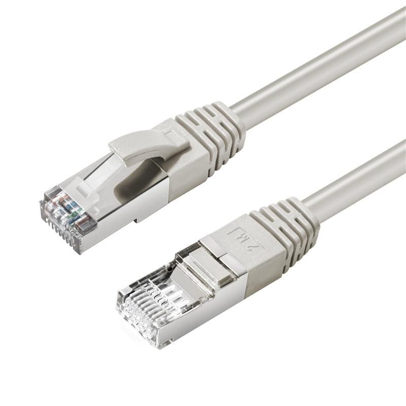 MicroConnect F/UTP CAT6 3m Grey LSZH
