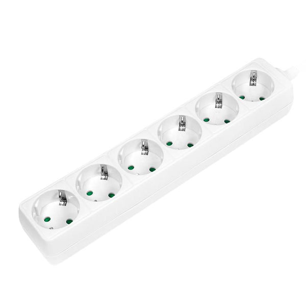 LogiLink Outlet Strip, 6 safety