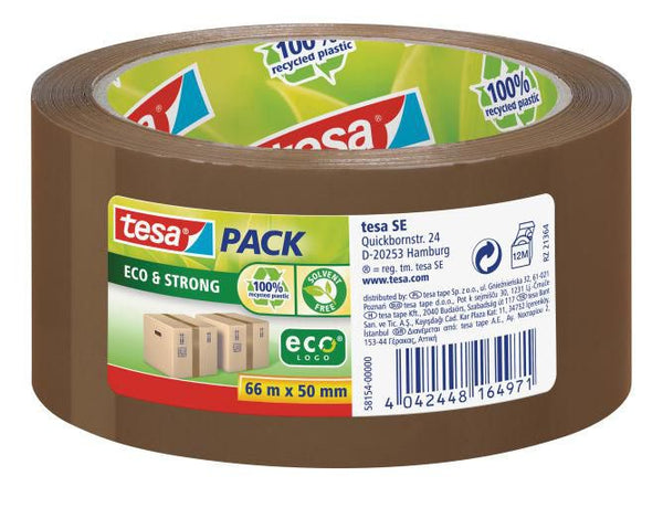 Tesa Stationery Tape 66 M Brown 1