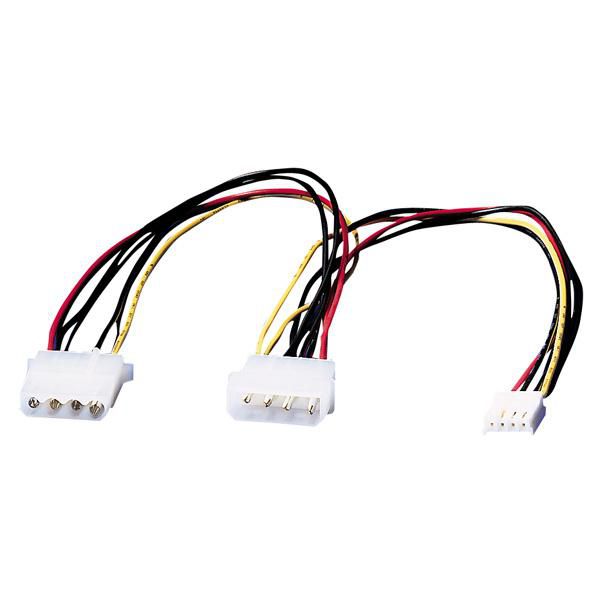 Roline Int. Y-Stromkabel, 4-Pin HDD