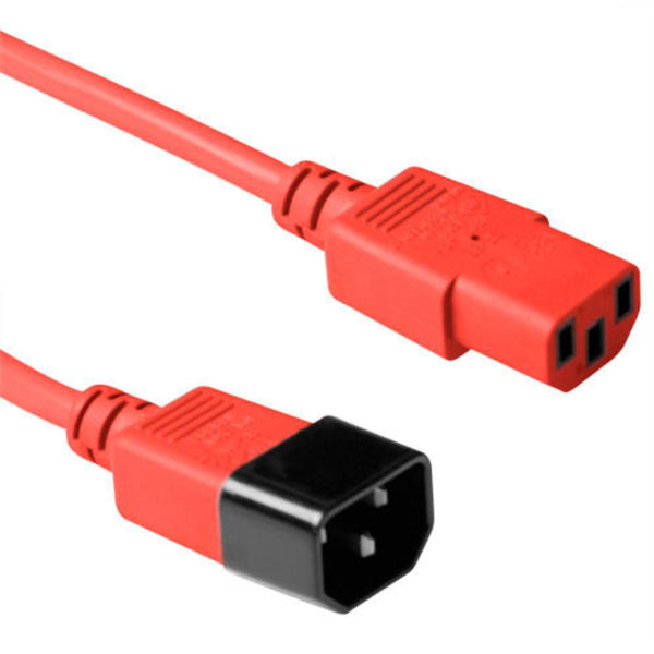 MicroConnect Red power cable C14 to C13