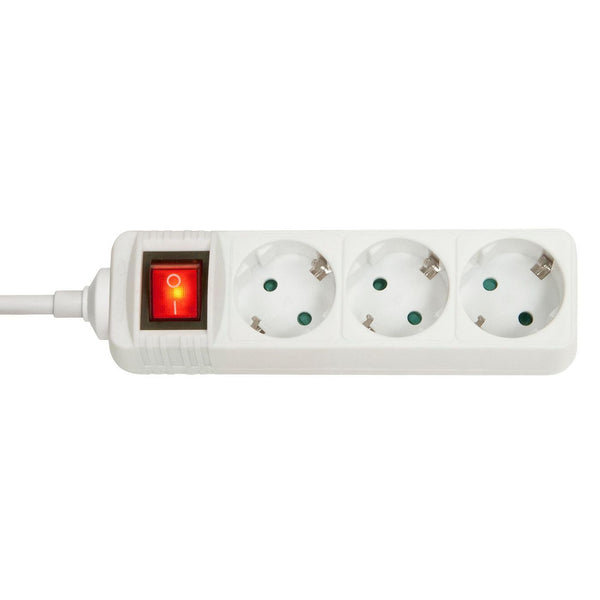 Lindy 3-Way Schuko Mains Power
