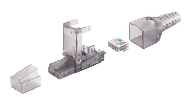 MicroConnect Tool-free RJ45 CAT6A connector
