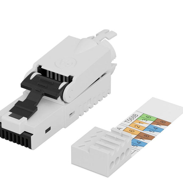 Lanview RJ45 UTP plug Cat6a for