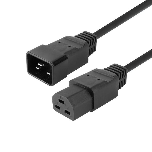 MicroConnect Power Cord C20 - C21 16A 1m