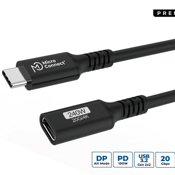 MicroConnect Premium USB-C cable Extender