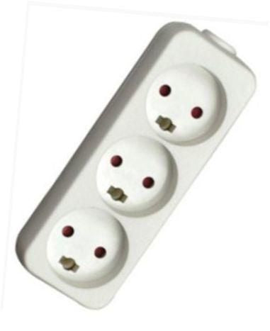 Mercodan EL-stikd�se med 3 udtag