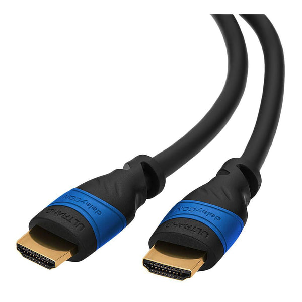 deleyCON HDMI Cable - HQ Black Polybag