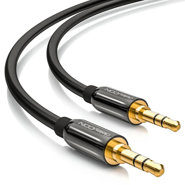 deleyCON Audio Cable - 3,5mm male to