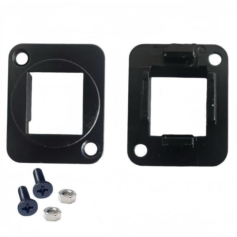 Lanview D-Size Keystone black &