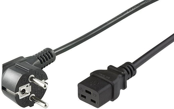 MicroConnect Power Cord CEE 7/7 - C19 5m